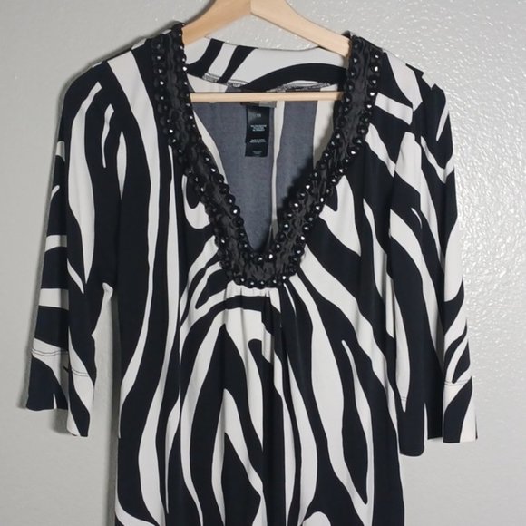 Bisou zebra pattern dress - Picture 3 of 7